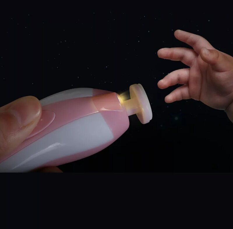 Zestaw obcinacz do paznokci 6 w 1 z lekkim, bezpiecznym pilnikiem do paznokci przenośne elektryczne dla noworodka