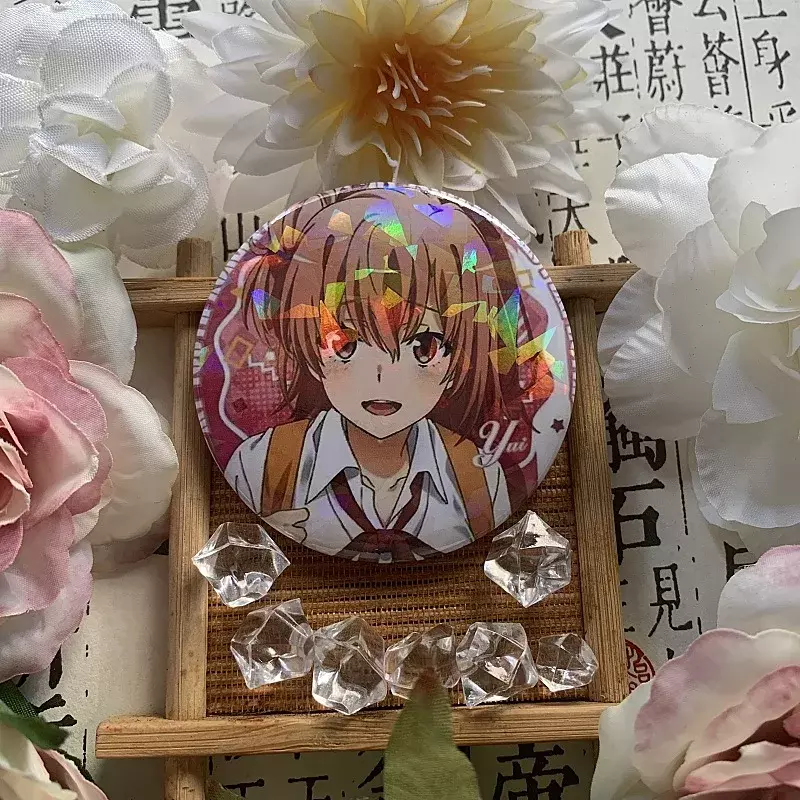 Anime Broche Mijn Tiener Romantische Komedie Cosplay Badges Yukinoshita Yukino Broches Spelden Tas Accessoires Borstspeld Voor Rugzak Cadeau