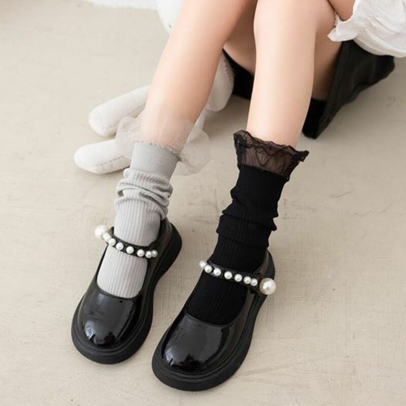 Милые подарочные носки для девочек, детские дышащие бархатные чулочно-носочные изделия в Корейском стиле