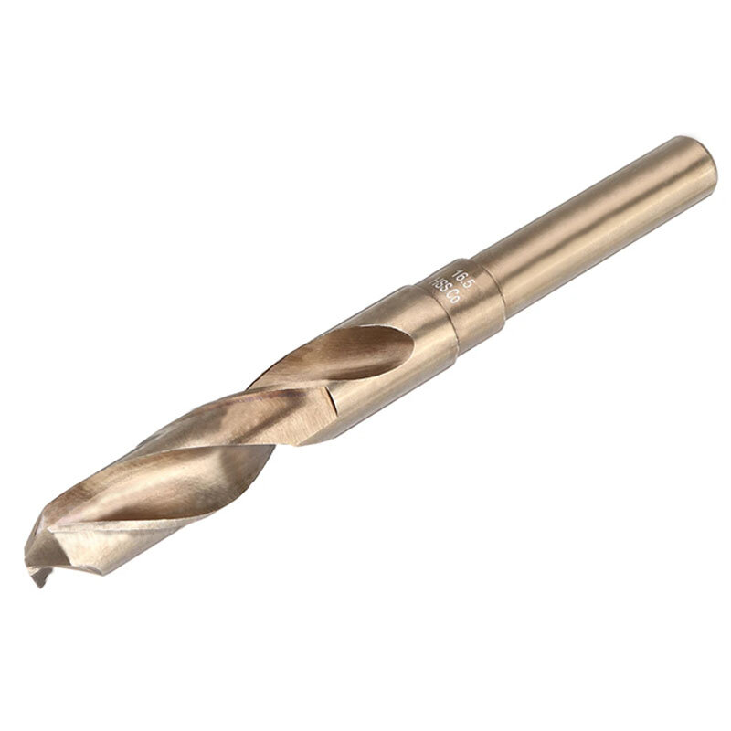 M35 Cobalt 1/2 Inch Reduced Shank Drill Bit 13.5-30mm HSS-Co Twist Drill Bit for Wood Metal Stainless Steel Drilling