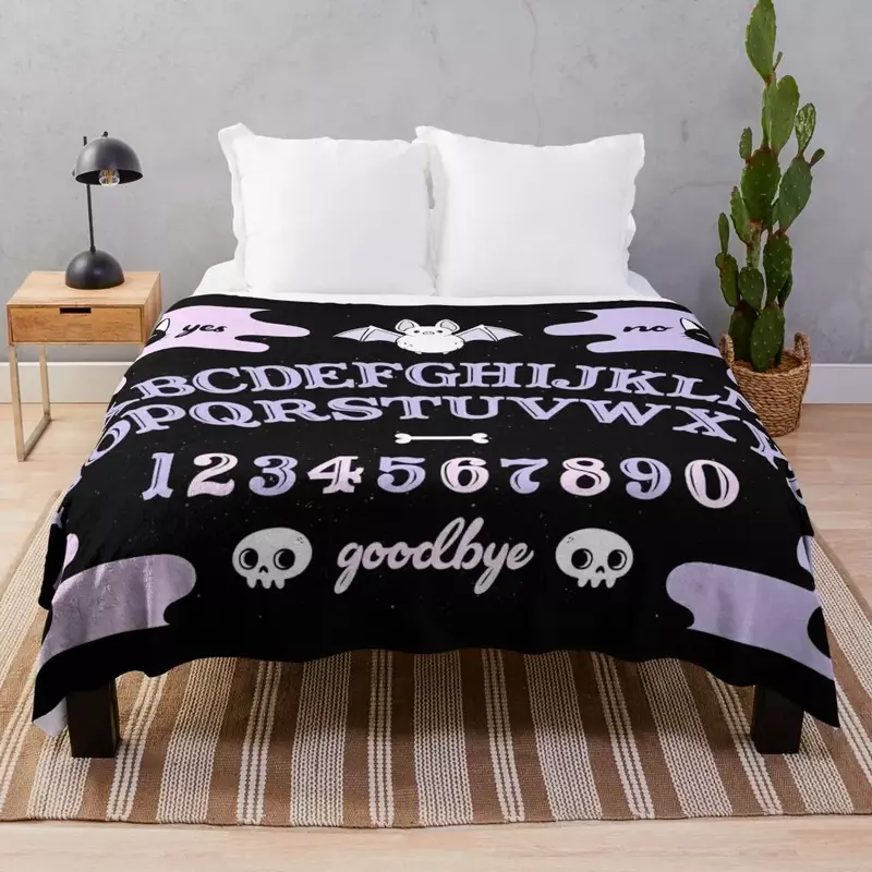 Милый Ouija // Pastel | Nikury плед одеяло постельное белье зимние кровати пушистые фланелевые одеяла
