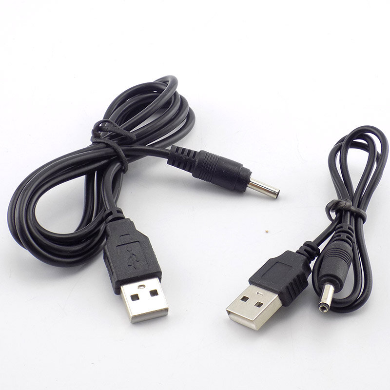 USB type A Male to DC 3.5 1.35 4.0 1.7 5.5 2.1 5.5 2.5mm male plug extension power cord supply Jack cable connector J17