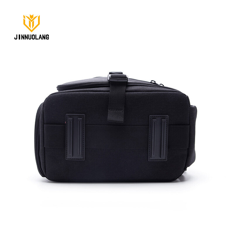 Jinnuolang กระเป๋าสายไหล่เดียวกล้องกลางแจ้งแบบเฉียงกระเป๋ากล้องถ่ายรูปดิจิตอลแบบเรียบง่ายและทนทาน