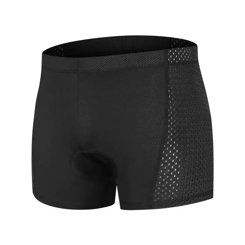 Shorts de ciclismo respirável à prova de choque dos homens, Underpant bicicleta MTB Road Bike Underwear, 5D Gel Pad, Engraçado