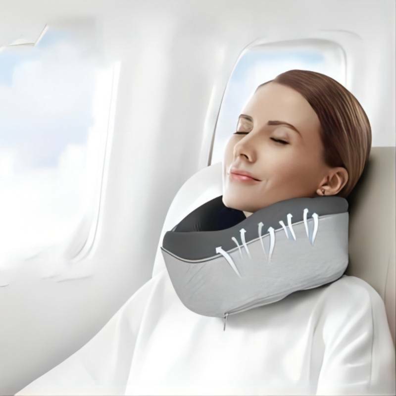 Дорожная подушка для шеи, дорожная подушка для шеи, прочная дорожная U-образная подушка, не деформированная подушка для самолета