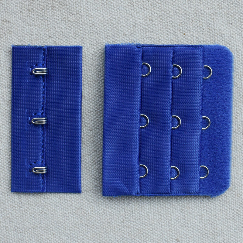 Extensores de gancho y ojo de sujetador para mujer, hecho a mano cinturón ajustable, hebilla de varios tamaños, accesorios DIY, 5,6 cm, 3 filas