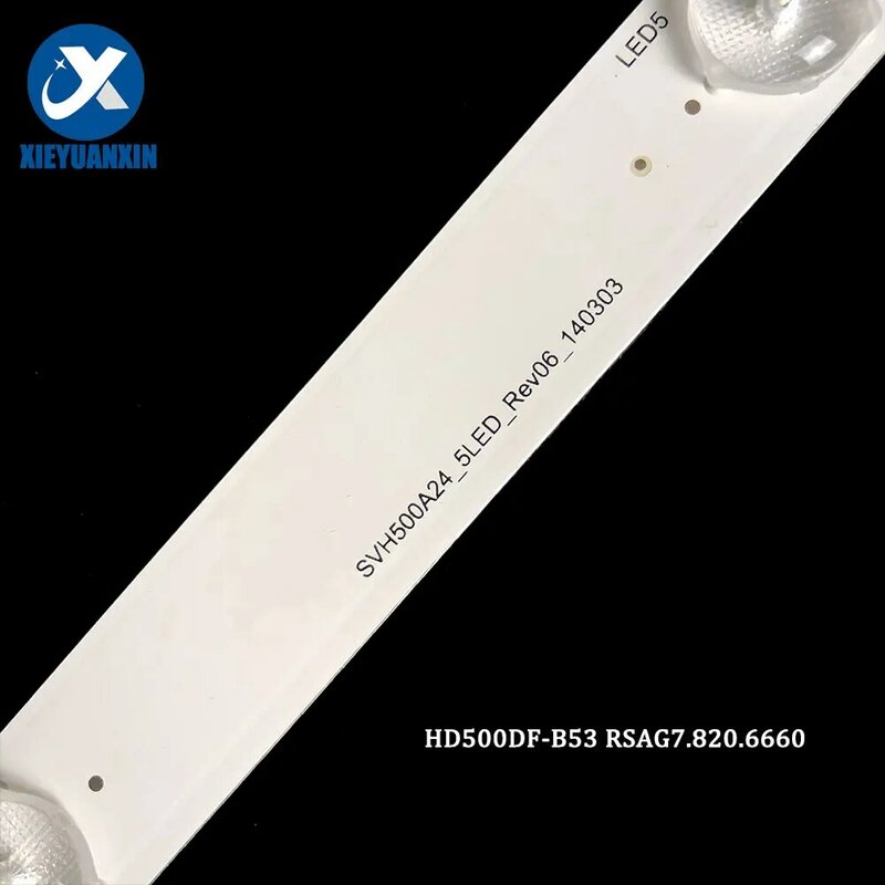 3V 1W Tivi LED Đèn Nền Dải Cho Hisense 50Inch 11 Cái/bộ Tivi LED Dự Phòng Phần Sửa Chữa HD500DF-B53 RSAG7.820.6660 LED50K220 50H5GB