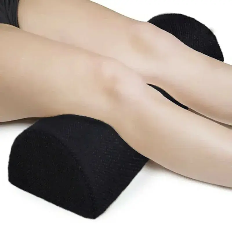Semicírculo Rebound Footrest Pillow para mulheres grávidas, almofada do pé, apoio do joelho, descanso travesseiro, massagem lateral, perna lenta, escritório, dormindo, mulher