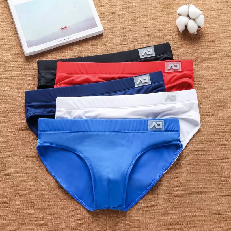 Addicted men's elastic comfortable swimming trunks summer beach swim trunks Men Underwear Cotton Gay Underwear Men Boxer Shorts