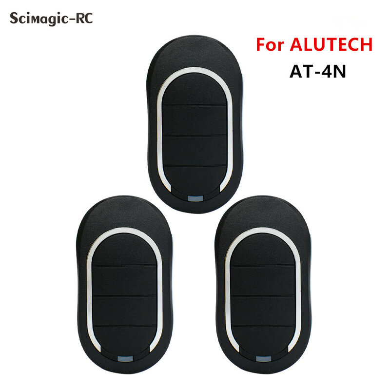 3pcs Garage Control for Alutech AT-4N Door Remote Control Opener 433.92MHz Rolling Code Keychain Barrier