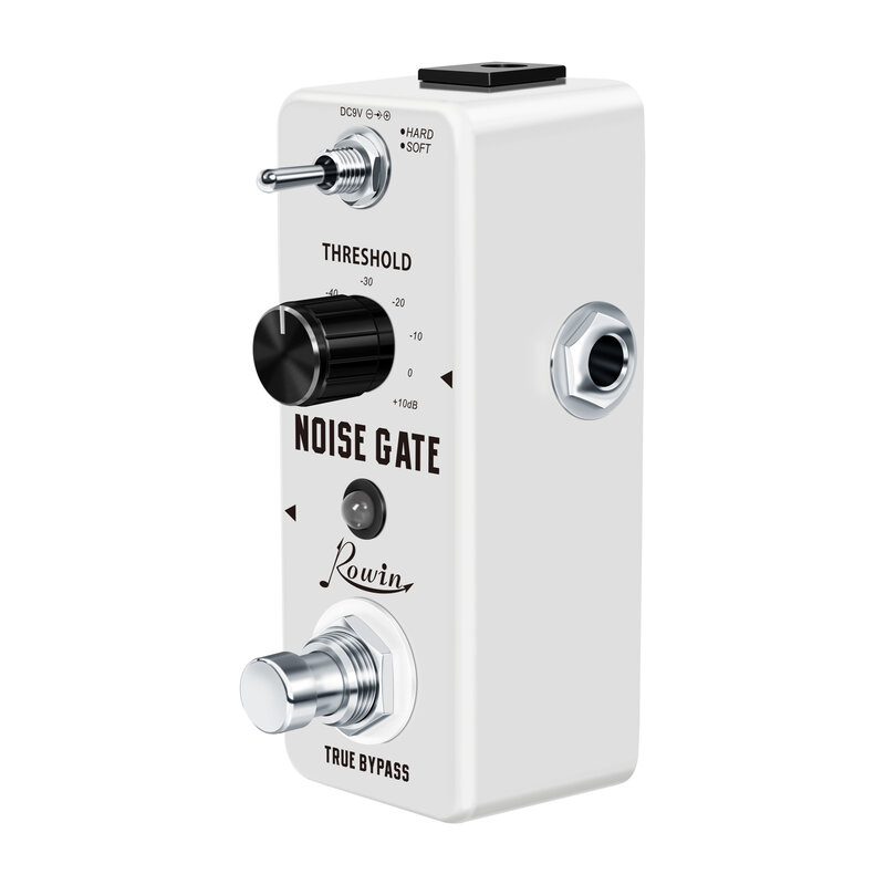 Gitaar Noise Gate Pedaal Noise Killer Pedalen Ruisonderdrukking Effecten Voor Elektrische Gitaar Hard Soft 2 Modi
