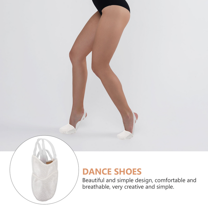 Protector Miss Dance Shoes For Women Half Foot Dance Cotton Professional Toe Protectors
