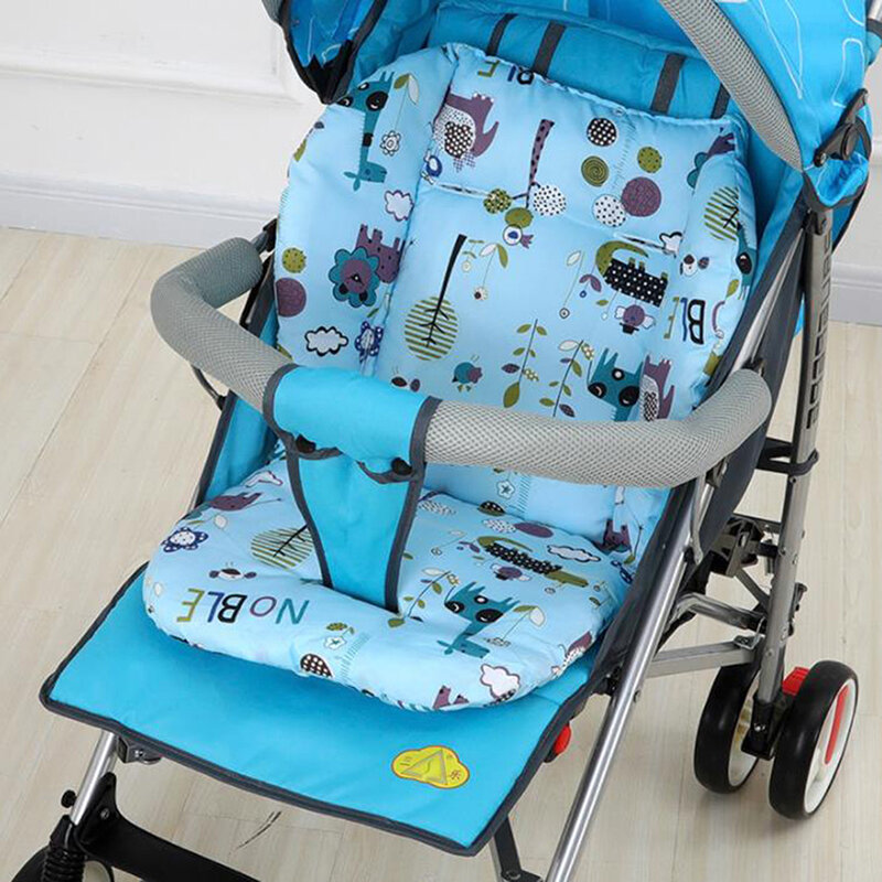 Bebê Stroller Almofada do assento, Criança Pushchair Pad, infantil Car Mat, Cadeira de jantar, 1Pc