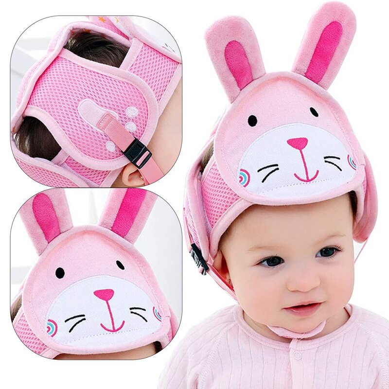 Baby Baby Kopfschutz Soft Hat Helm Anti-Kollisions-Sicherheits helm Sport Baby spielen schützende Baumwoll kappen 50% Rabatt