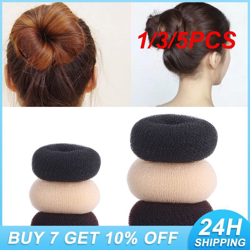 1/3/5pcs Donut Shaper erstellen verschiedene Frisuren bequeme modische Frisuren ideal für alle Haar typen und Längen beliebt
