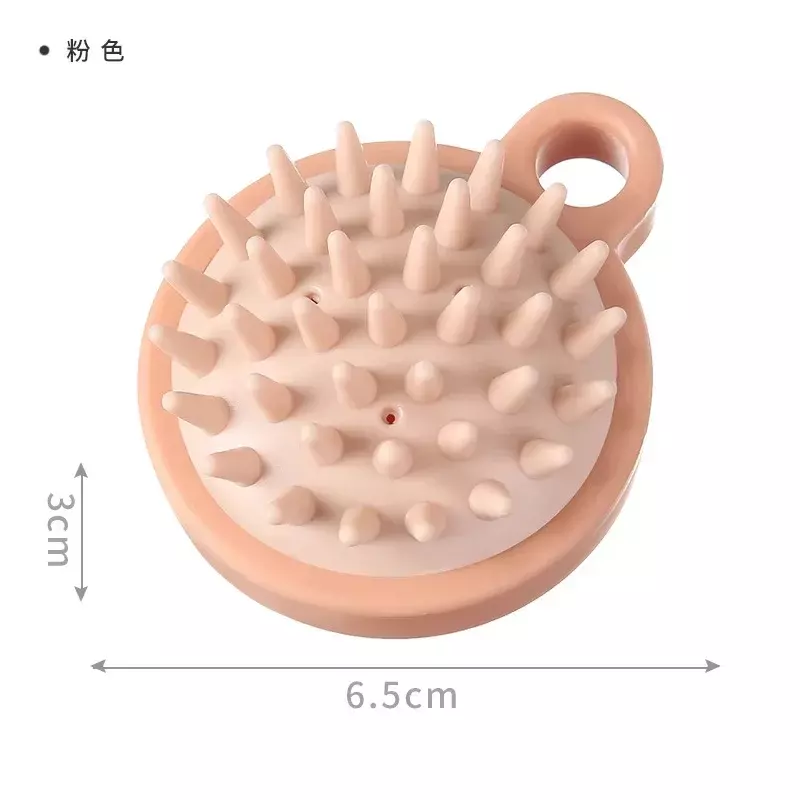 Silicone Shampoo Massage Comb Household Dandruff Removal ItchingRelieving Hair Brushes Bath Shower Brush Salon Hairdressing Tool