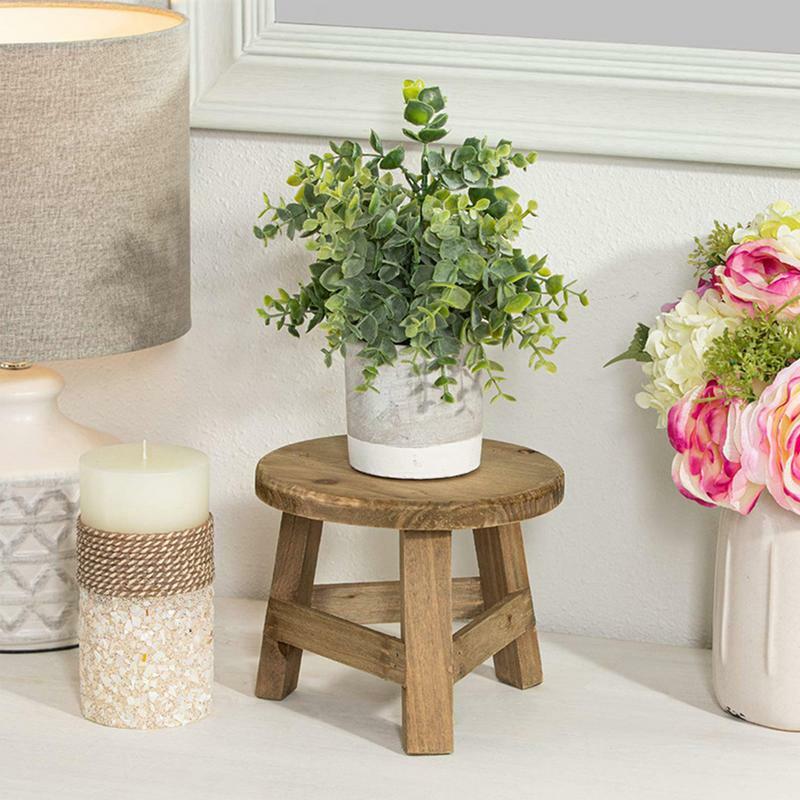 Supporto per piante fioriera in legno vassoi per vasi piante verdi vaso per fiori succulenti supporto per scaffale per piante espositore da giardino