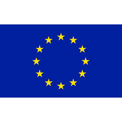 Bandeira da União Europeia para decoração, 90x150 cm