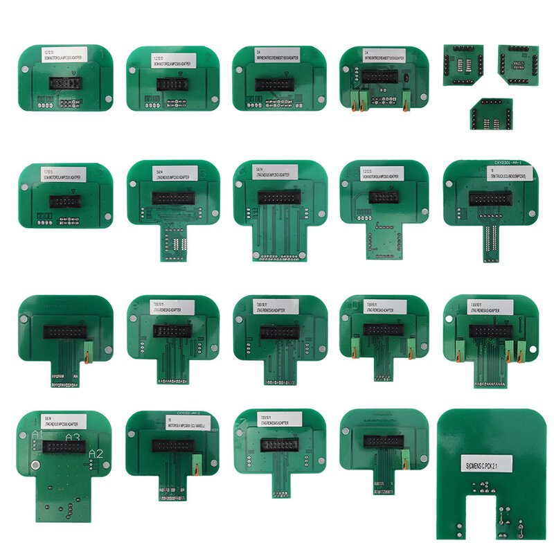 22 buah adaptor pemrograman BDM Set lengkap untuk adaptor Probe KTAG KESS FGTECH BDM100