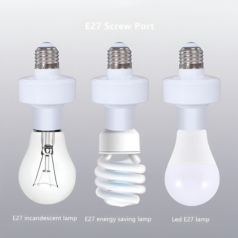 Drahtlose fernbedienung smart timer schalter E27 zu E27 lampe halter AC220V haus multi licht schalter baby zimmer schlafzimmer timer schalter
