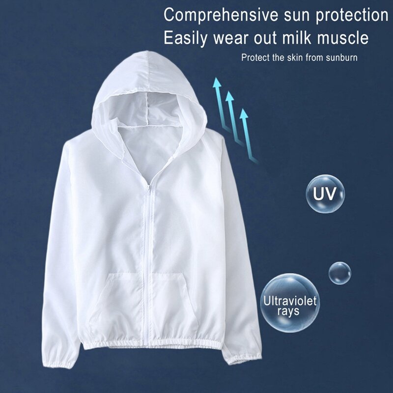 Outdoor Sun Protection Jackets Rash Guards Breathable Women Windbreaker Quick-Drying Waterproof Cycling Fishing Sunscreen Shirt