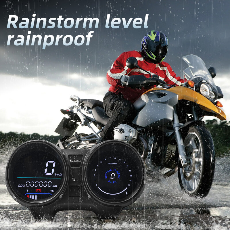 Спидометр Moto, цифровой светодиодный индикатор скорости для мотоцикла, для honda cg150 2004-2009 fan150 2010 2012