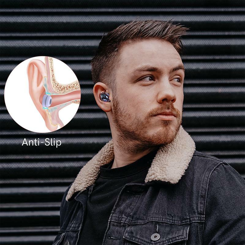 Pengganti ujung telinga untuk Pro 3 pasang Eartips earbud antiselip telinga lembut mengurangi kebisingan eksternal pengalaman mendengarkan suara yang lebih baik