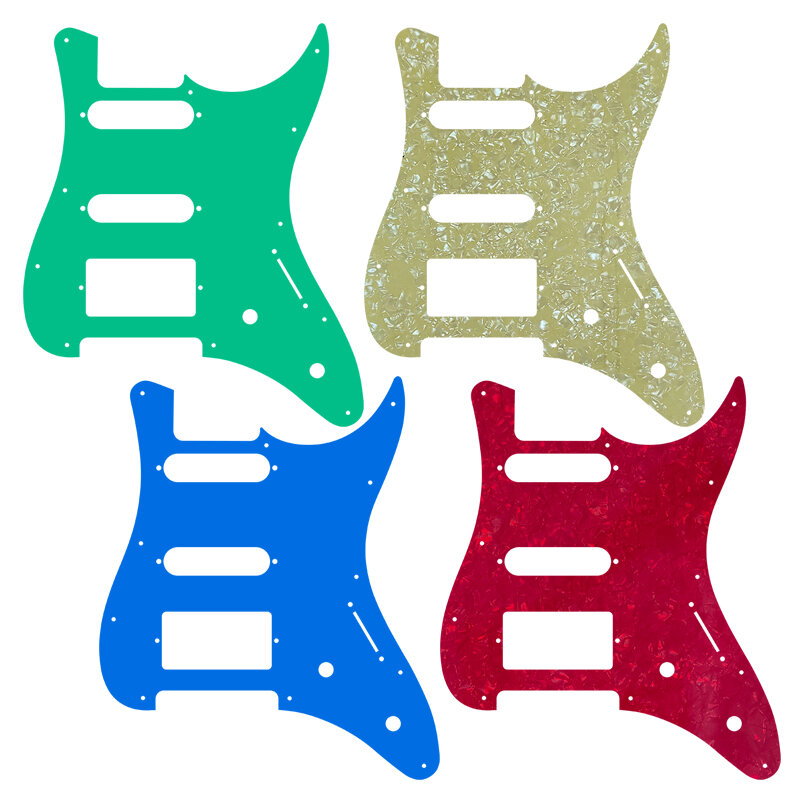 FeiMan-Peças personalizadas para guitarra Vintage, Pickguard personalizado para Sire Johnny Hallton S7 2nd Gen SSH PAF, escolha multicolor