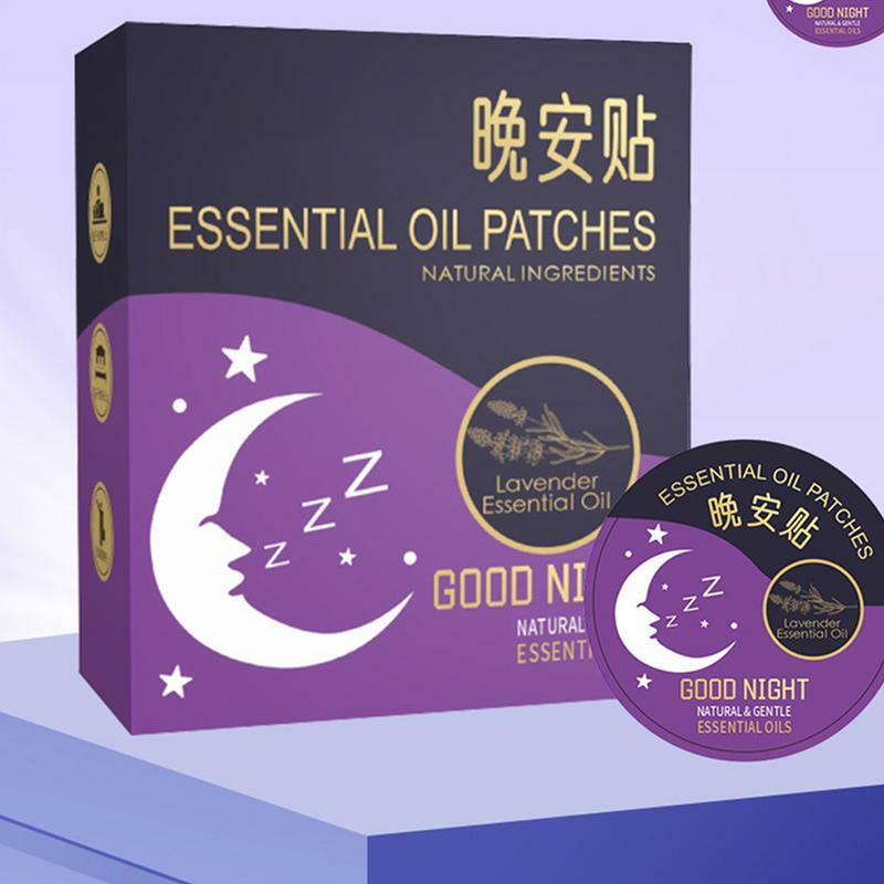 Sleep Promoting Patches 7 Patches Sleep Support Patches For Men And Women Natural Mugwort Sleep-Promoting Sticker Non-irritating