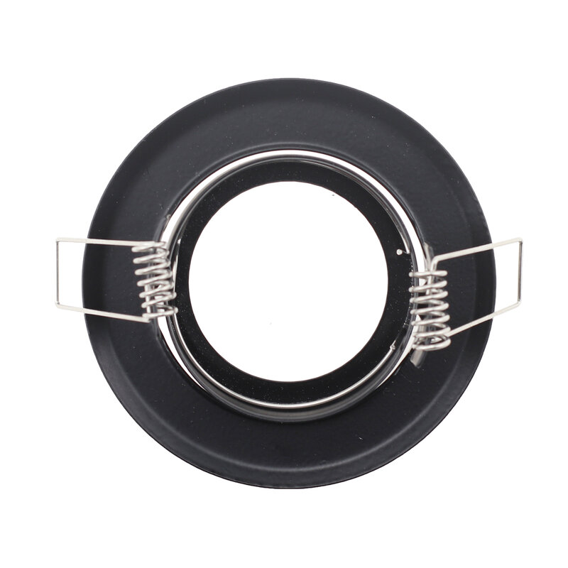 Recessed LED 10pcs Ceiling Frame Single Ring Suit GU10/MR16 Downlight Bracket Holder Fixtures Spotlight Fitting
