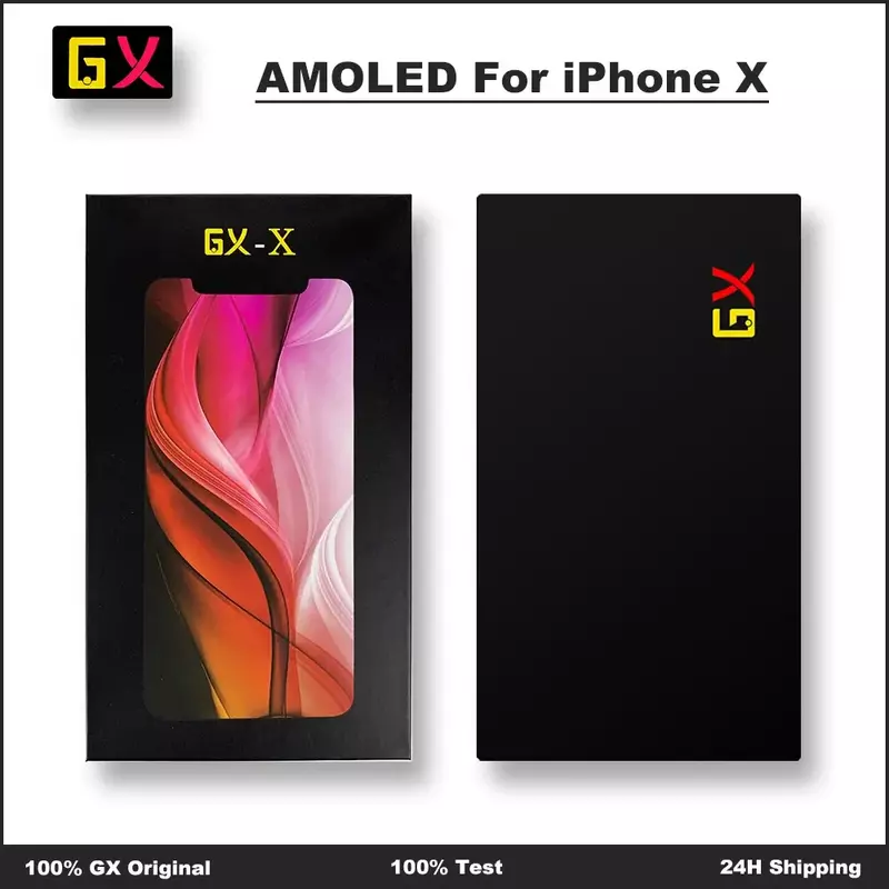 GX AMOLED For iPhone XS Display XSMAX XR 11 OLED Best GX Hard OLED For iPhone X LCD Screen AMOLED Digitizer Assembly Replacement