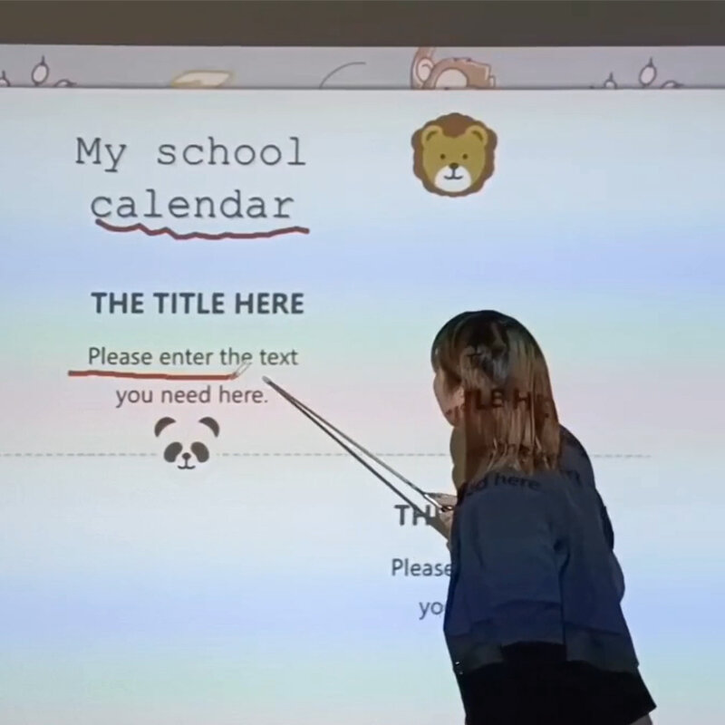 Caneta de toque mutil toque lousa interativa para a educação, reunião, apresentação