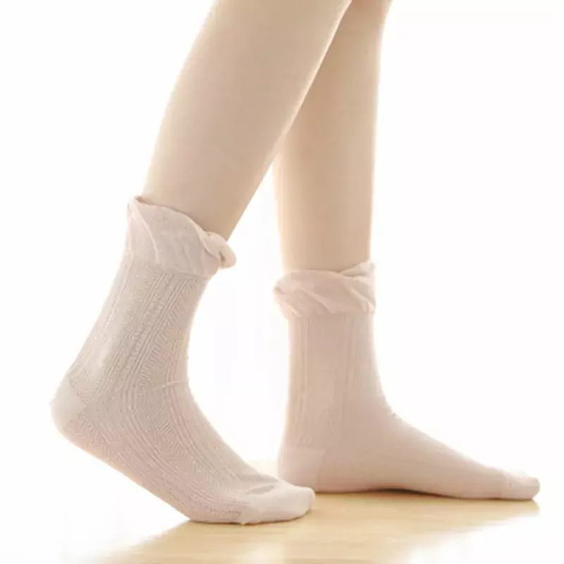 1Pair Female Socks Casual Ladies Comfortable Socks Solid Color Ankle Socks Cotton Pregnant Women Summer