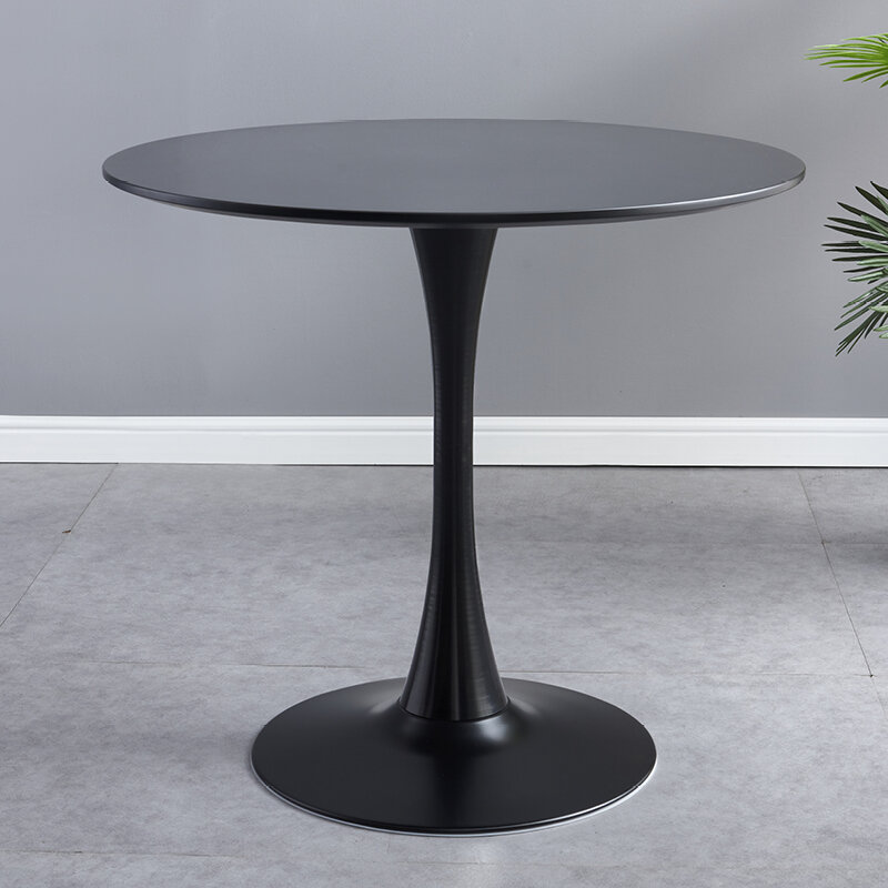 Modern White Round Table Combination, Lazer Tea Table and Chair Set, Simples Home Varanda e combinação de cabeceira