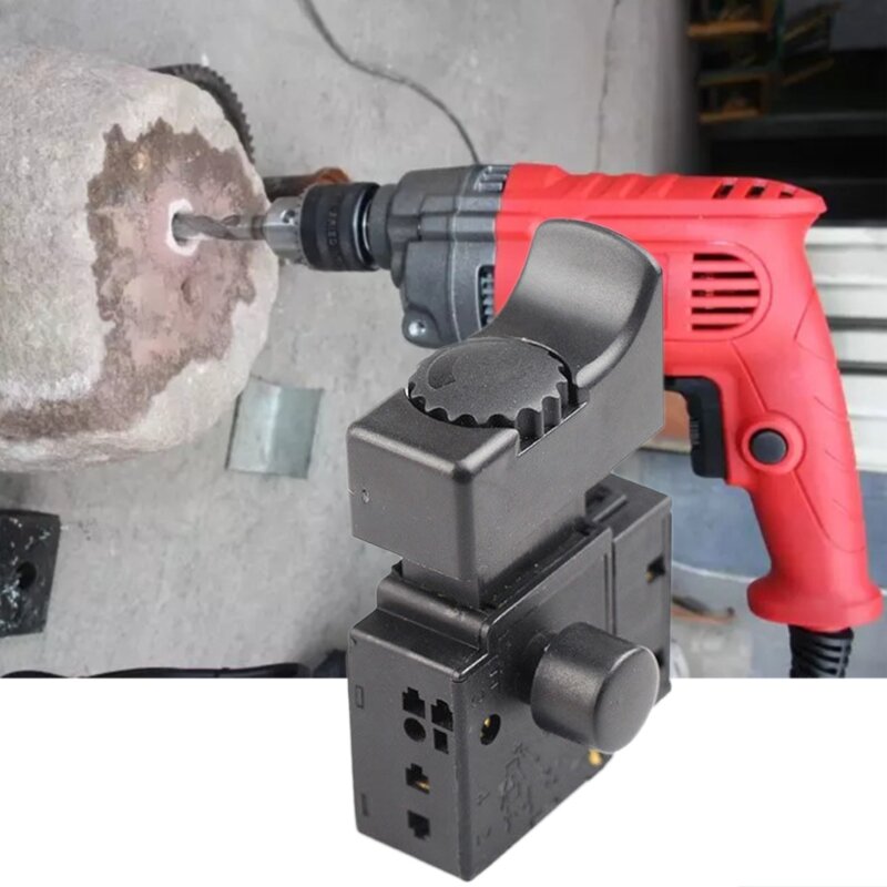 Speed Regulating  FA2-6/1BEK  Power Tool Electric Drill Speed Control Trigger Button  Easy Operation 94PD