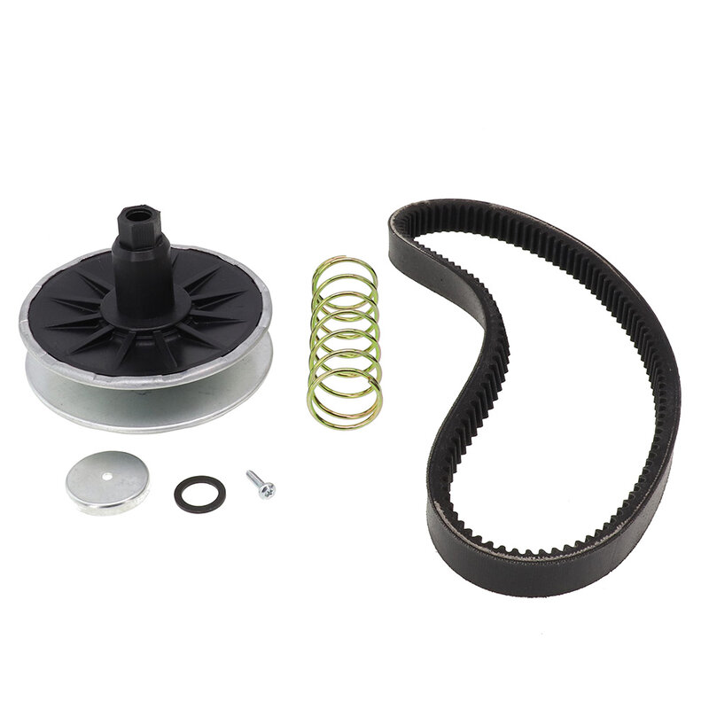 Pulley Kit Secondary Variator Metal Two-stage 1 Set Black For D105 E100 X105 X106 MIA12482 Lawn Mower Accessories