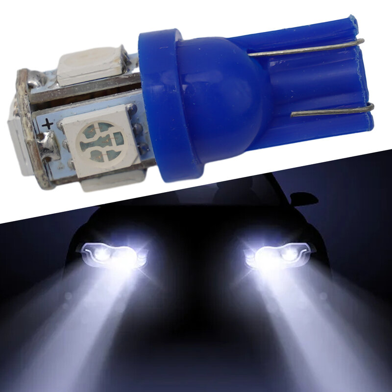 Durable Width Light License Plate Light Reading Lamp Replacement Roof Light T10 Vehicle 12V 5050 Accessories Door Light