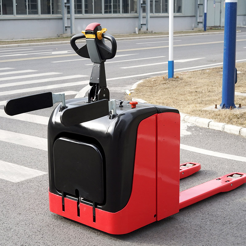Container Handling Pallet Forklift Electric Pallet Stacker Fork Lift Portable Pallet Forklift Truck