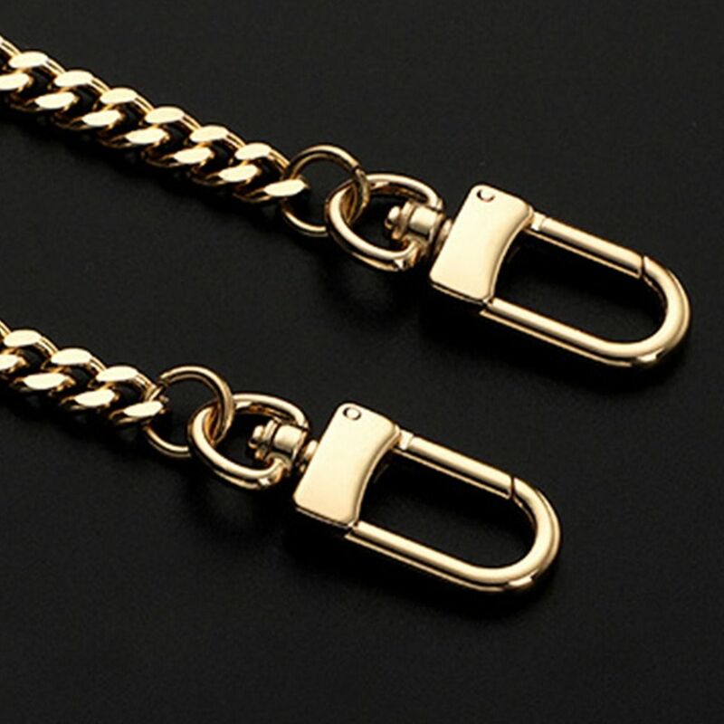 Fashion Accessories Metal Chain Belt Shoulder Bag Strap DIY purse Replacement Long Beaded Chain Handbag Handles