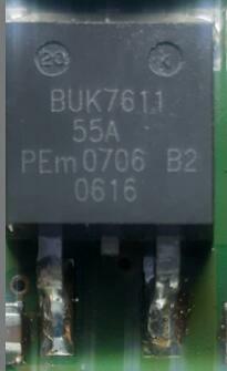 5 pezzi BUK7611-55A BUK7611