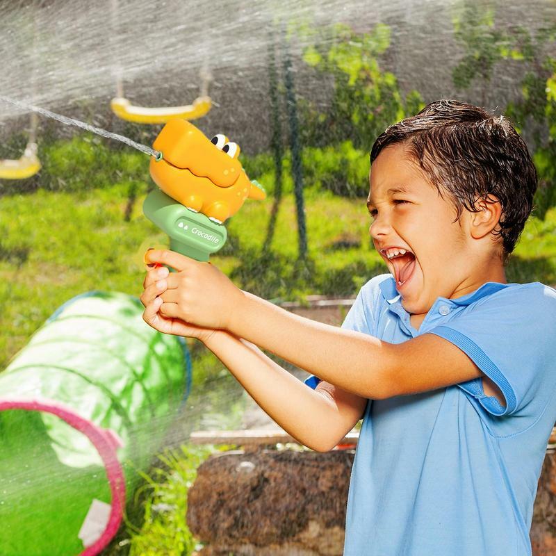 Cartoon Beach Water Sprayer Toy para Crianças, Dinossauro, Squirter, Divertidos Jogos ao Ar Livre, Water Squirt Brinquedos, Piscina, Novidade