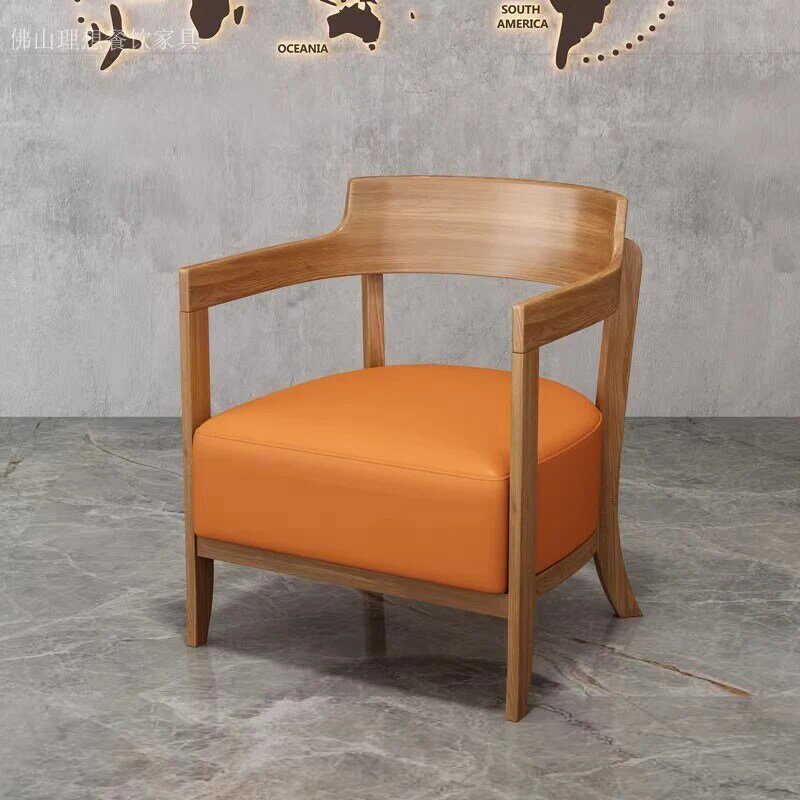 Tables basses de luxe minimalistes pour restaurant, plancher rond en bois, meubles d'angle modernes