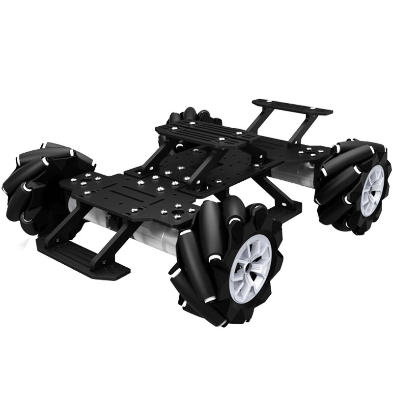 Robot codificador de coche 4WD, chasis Mecanum, Compatible con Ps2, mango, brazo de Robot para Arduino, coche programable, RC, Kit de bricolaje
