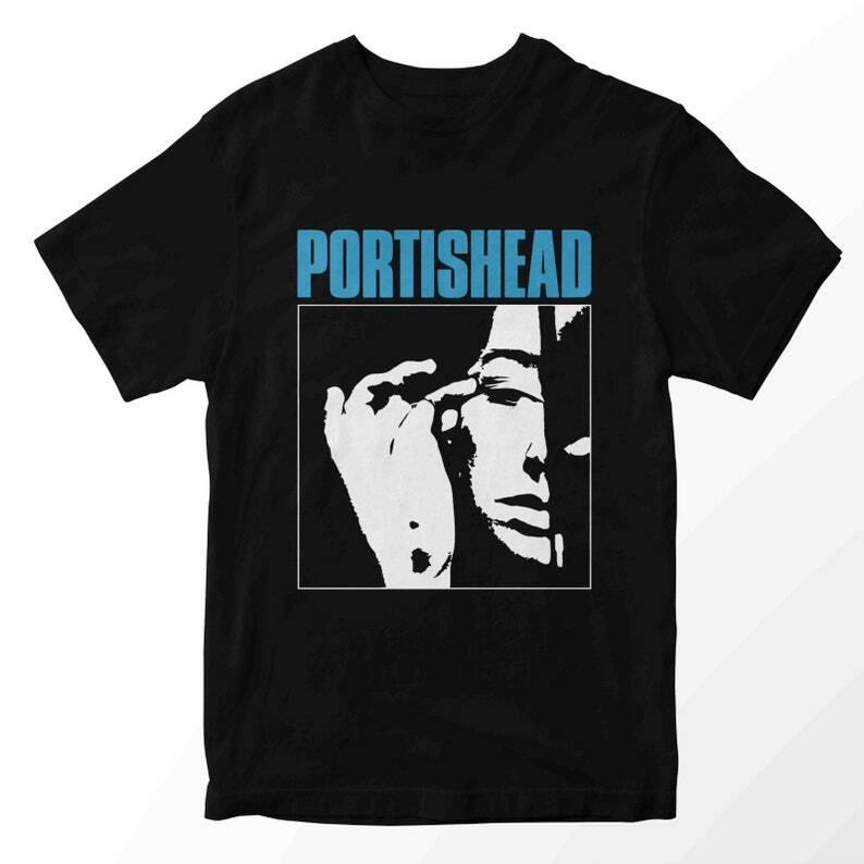 Portishead-T-shirt à manches courtes et col rond pour homme, en coton, pour l'été