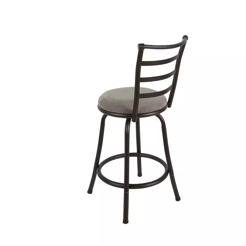 Krzesło barowe, poduszka z mikrofibry z regulowanym obrotowym stołkiem barowym, więcej w kolejce z działaniem inżynierii człowieka, stołek barowy