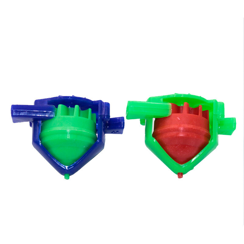 Gyroscope en plastique coloré pour enfants, 1/2/5 pièces, nouveauté, sifflet, Gyro à pression, jouets classiques, cadeau