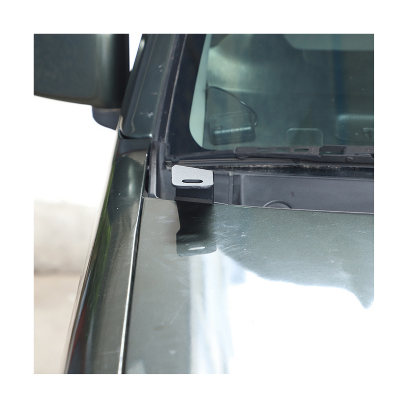 Dudukan braket dudukan lampu kerja kap mesin mobil, untuk Suzuki Jimny 2007-2017 Aksesori eksterior