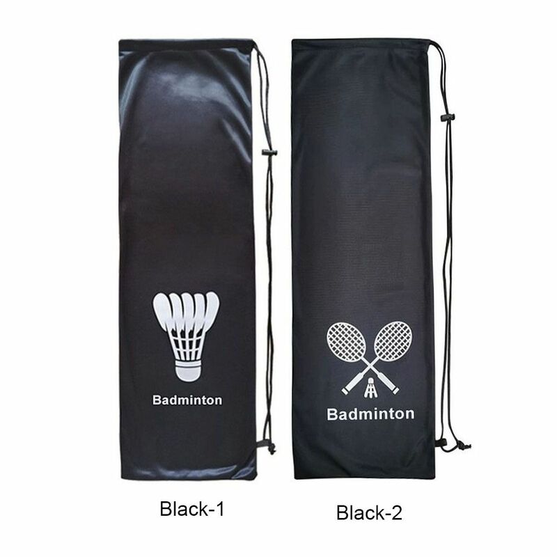 Multicolor Badminton Rackets Bag Portable Ironing Thickening Protective Sleeve Large Capacity 23cmx72cm Drawstring Pocket