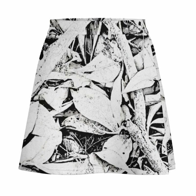 Leaf Drop Mini Skirt Women skirt mini skirt