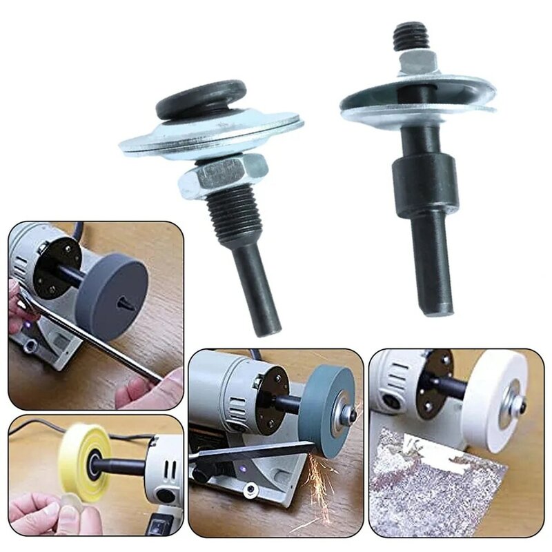 Electric Drill Tool Drill Arbor Adapter 6mm Round Shank High Quality Steel Not Easily Deformed Drills Grinding Wheel